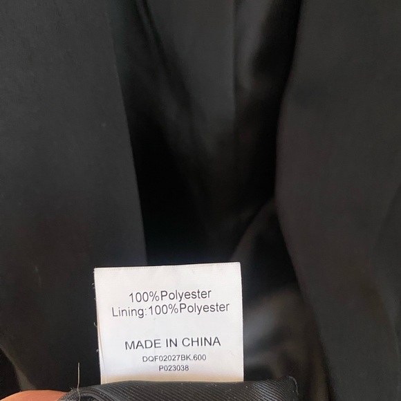 DISSH Oversized Harley Boyfriend Blazer Size US 6 Black - Picture 12 of 14